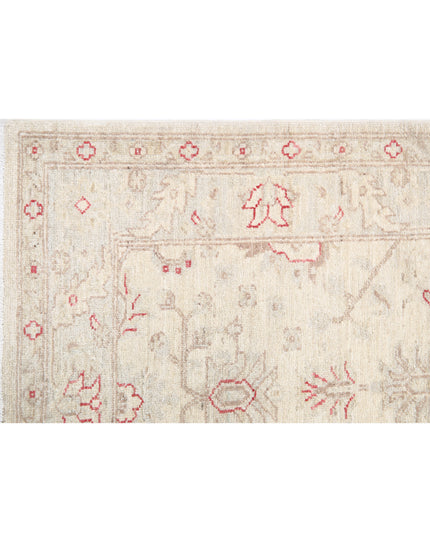 Ziegler 2' 7" X 9' 7" Hand Knotted Wool Rug 2' 7" X 9' 7" (79 X 292) / Ivory / Wool