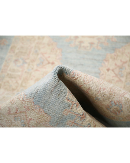 Ziegler 2' 7" X 8' 0" Hand Knotted Wool Rug 2' 7" X 8' 0" (79 X 244) / Blue / Wool