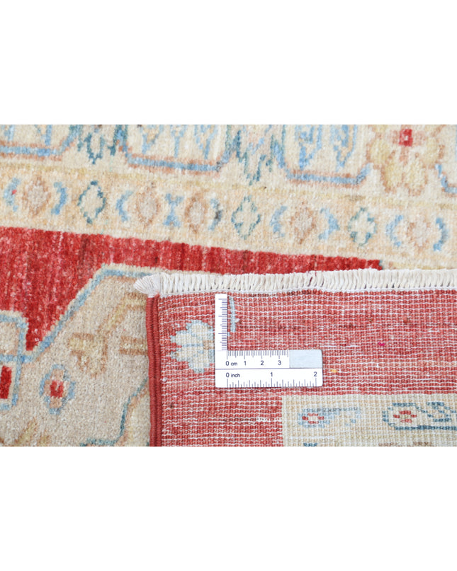 Ziegler 2' 8" X 7' 9" Hand Knotted Wool Rug 2' 8" X 7' 9" (81 X 236) / Red / Wool