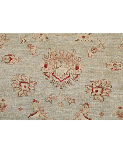 Ziegler 2' 11" X 4' 3" Hand Knotted Wool Rug 2' 11" X 4' 3" (89 X 130) / Blue / Wool