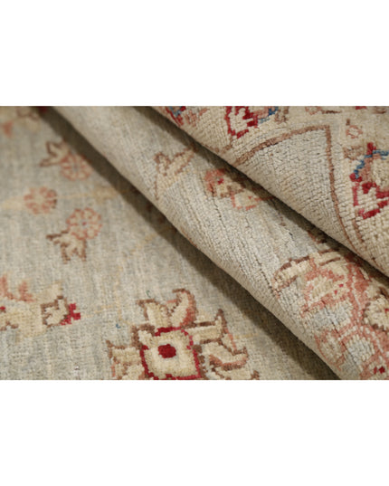 Ziegler 2' 11" X 4' 3" Hand Knotted Wool Rug 2' 11" X 4' 3" (89 X 130) / Blue / Wool