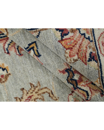 Ziegler 2' 11" X 4' 3" Hand Knotted Wool Rug 2' 11" X 4' 3" (89 X 130) / Blue / Wool