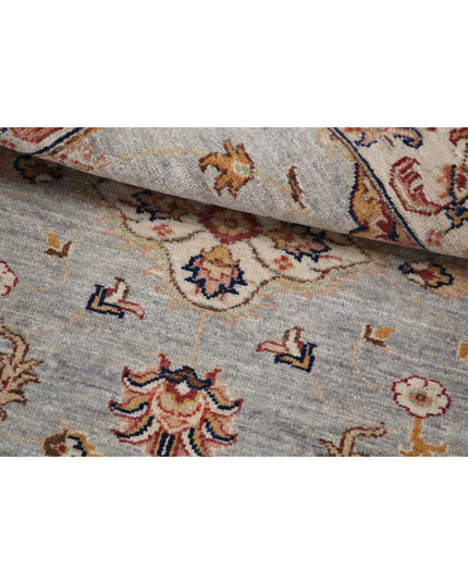 Ziegler 2' 11" X 4' 3" Hand Knotted Wool Rug 2' 11" X 4' 3" (89 X 130) / Blue / Wool