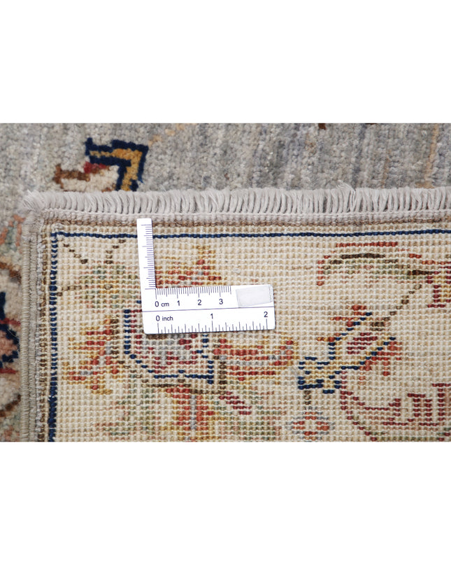 Ziegler 2' 11" X 4' 3" Hand Knotted Wool Rug 2' 11" X 4' 3" (89 X 130) / Blue / Wool