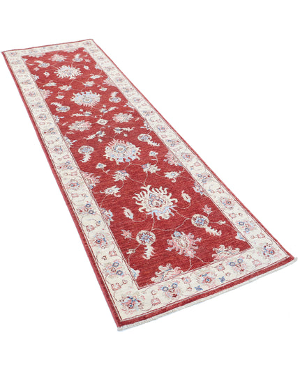 Ziegler 2' 7" X 8' 5" Hand Knotted Wool Rug 2' 7" X 8' 5" (79 X 257) / Red / Wool