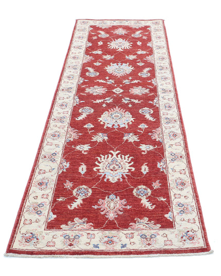 Ziegler 2' 7" X 8' 5" Hand Knotted Wool Rug 2' 7" X 8' 5" (79 X 257) / Red / Wool