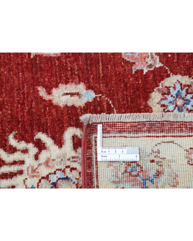 Ziegler 2' 7" X 8' 5" Hand Knotted Wool Rug 2' 7" X 8' 5" (79 X 257) / Red / Wool
