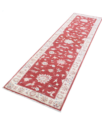 Ziegler 2' 8" X 9' 9" Hand Knotted Wool Rug 2' 8" X 9' 9" (81 X 297) / Red / Wool
