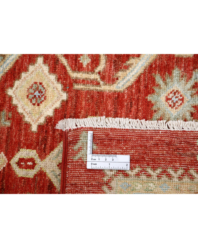 Ziegler 2' 9" X 8' 4" Hand Knotted Wool Rug 2' 9" X 8' 4" (84 X 254) / Red / Wool
