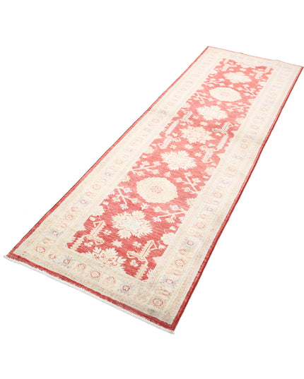 Ziegler 2' 6" X 7' 7" Hand Knotted Wool Rug 2' 6" X 7' 7" (76 X 231) / Red / Wool