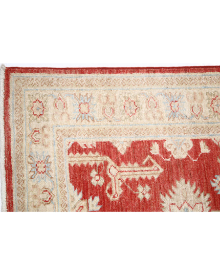 Ziegler 2' 6" X 7' 7" Hand Knotted Wool Rug 2' 6" X 7' 7" (76 X 231) / Red / Wool