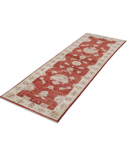 Ziegler 2' 7" X 7' 10" Hand Knotted Wool Rug 2' 7" X 7' 10" (79 X 239) / Red / Wool