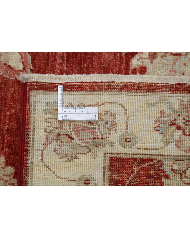 Ziegler 2' 7" X 7' 10" Hand Knotted Wool Rug 2' 7" X 7' 10" (79 X 239) / Red / Wool