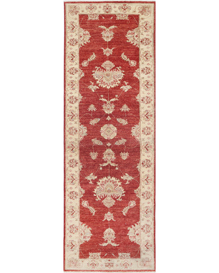 Ziegler 2' 7" X 7' 10" Hand Knotted Wool Rug 2' 7" X 7' 10" (79 X 239) / Red / Wool