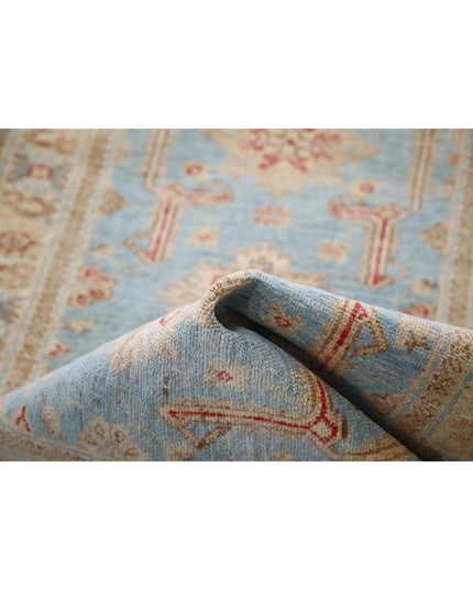 Ziegler 2' 7" X 7' 11" Hand Knotted Wool Rug 2' 7" X 7' 11" (79 X 241) / Blue / Wool