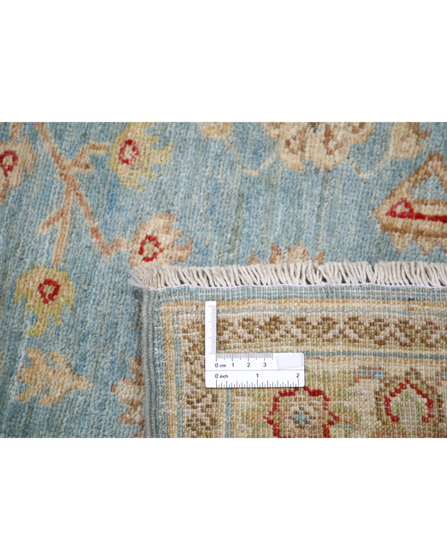 Ziegler 2' 7" X 7' 11" Hand Knotted Wool Rug 2' 7" X 7' 11" (79 X 241) / Blue / Wool