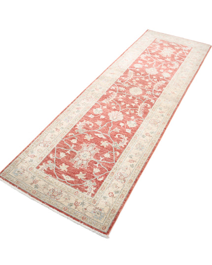 Ziegler 2' 6" X 7' 11" Hand Knotted Wool Rug 2' 6" X 7' 11" (76 X 241) / Red / Wool