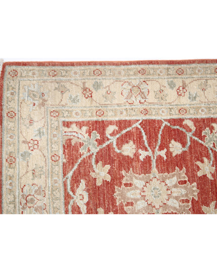 Ziegler 2' 6" X 7' 11" Hand Knotted Wool Rug 2' 6" X 7' 11" (76 X 241) / Red / Wool