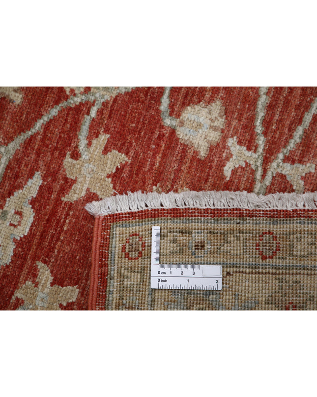 Ziegler 2' 6" X 7' 11" Hand Knotted Wool Rug 2' 6" X 7' 11" (76 X 241) / Red / Wool