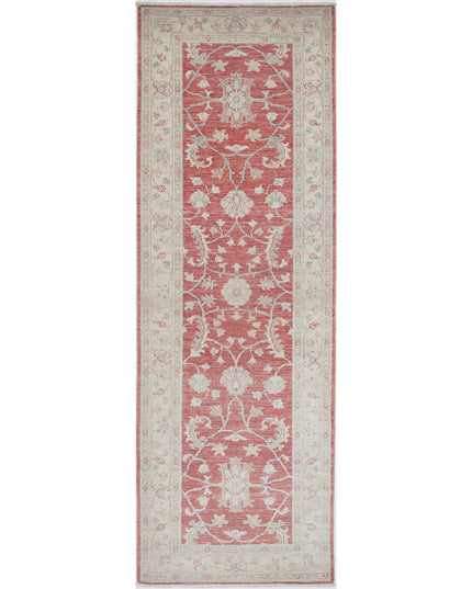 Ziegler 2' 6" X 7' 11" Hand Knotted Wool Rug 2' 6" X 7' 11" (76 X 241) / Red / Wool