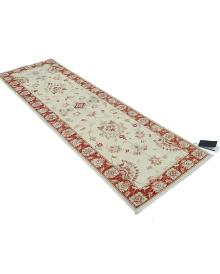 Ziegler 2' 5" X 7' 10" Hand Knotted Wool Rug 2' 5" X 7' 10" (74 X 239) / Red / Wool