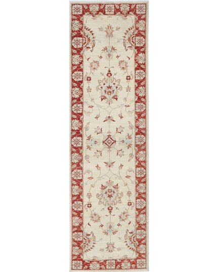 Ziegler 2' 5" X 7' 10" Hand Knotted Wool Rug 2' 5" X 7' 10" (74 X 239) / Red / Wool