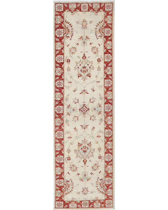 Ziegler 2' 5" X 7' 10" Hand Knotted Wool Rug 2' 5" X 7' 10" (74 X 239) / Red / Wool