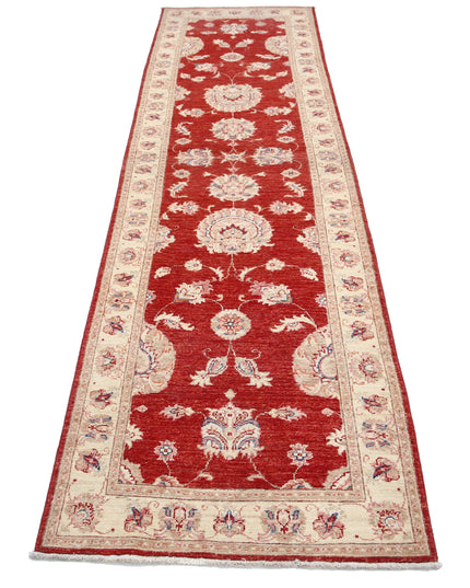 Ziegler 2' 9" X 10' 1" Hand Knotted Wool Rug 2' 9" X 10' 1" (84 X 307) / Red / Wool