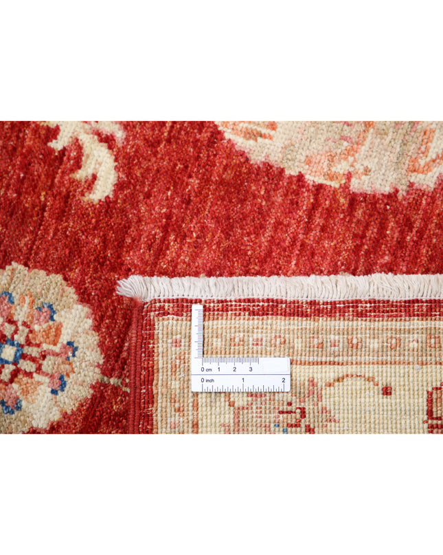 Ziegler 2' 9" X 10' 1" Hand Knotted Wool Rug 2' 9" X 10' 1" (84 X 307) / Red / Wool