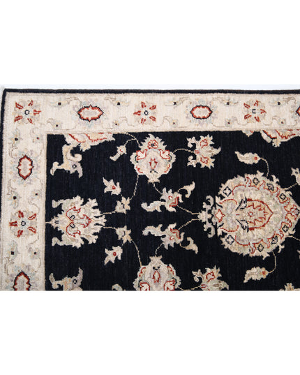 Ziegler 2' 7" X 8' 3" Hand Knotted Wool Rug 2' 7" X 8' 3" (79 X 251) / Black / Wool