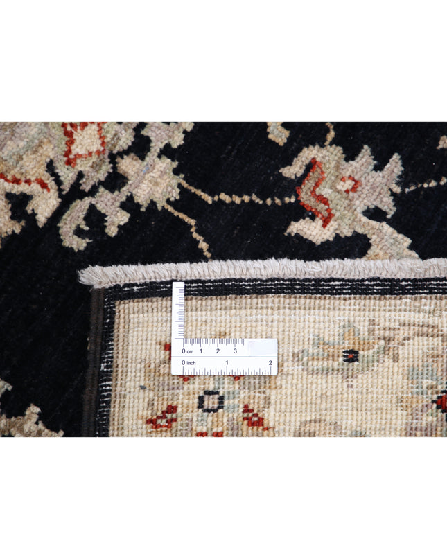 Ziegler 2' 7" X 8' 3" Hand Knotted Wool Rug 2' 7" X 8' 3" (79 X 251) / Black / Wool
