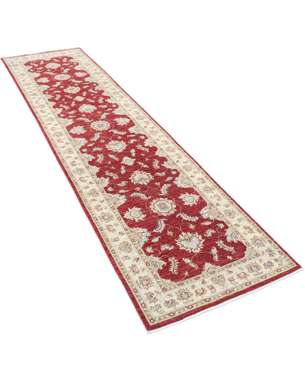 Ziegler 2' 7" X 9' 8" Hand Knotted Wool Rug 2' 7" X 9' 8" (79 X 295) / Red / Wool