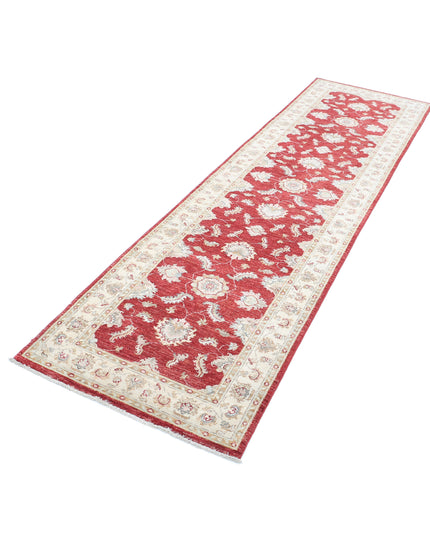 Ziegler 2' 7" X 9' 8" Hand Knotted Wool Rug 2' 7" X 9' 8" (79 X 295) / Red / Wool