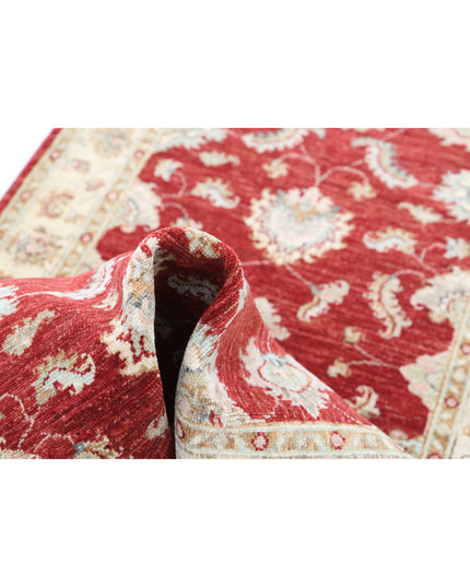 Ziegler 2' 7" X 9' 8" Hand Knotted Wool Rug 2' 7" X 9' 8" (79 X 295) / Red / Wool