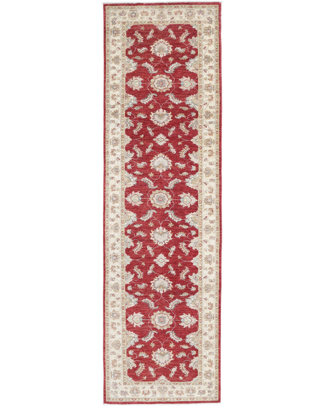 Ziegler 2' 7" X 9' 8" Hand Knotted Wool Rug 2' 7" X 9' 8" (79 X 295) / Red / Wool