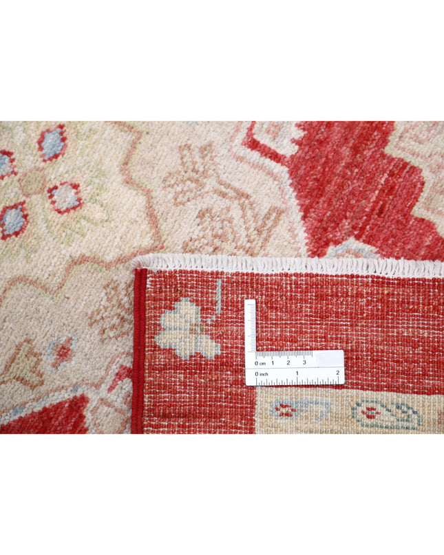 Ziegler 2' 7" X 7' 7" Hand Knotted Wool Rug 2' 7" X 7' 7" (79 X 231) / Red / Wool
