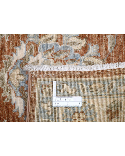 Ziegler 2' 6" X 5' 9" Hand Knotted Wool Rug 2' 6" X 5' 9" (76 X 175) / Brown / Wool