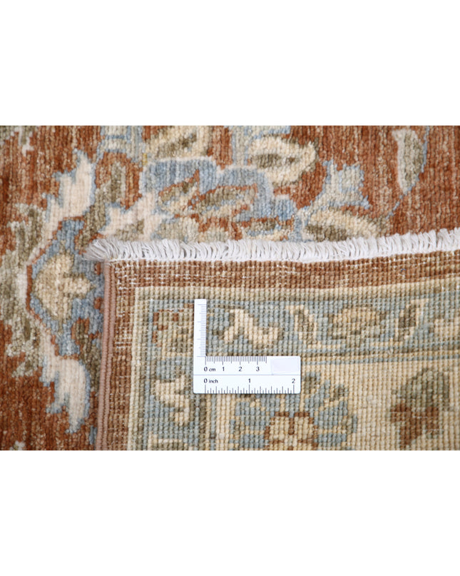 Ziegler 2' 6" X 5' 9" Hand Knotted Wool Rug 2' 6" X 5' 9" (76 X 175) / Brown / Wool