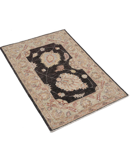 Ziegler 2' 1" X 3' 1" Hand Knotted Wool Rug 2' 1" X 3' 1" (63 X 94) / Brown / Wool