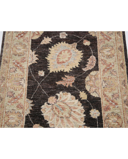 Ziegler 2' 1" X 3' 1" Hand Knotted Wool Rug 2' 1" X 3' 1" (63 X 94) / Brown / Wool