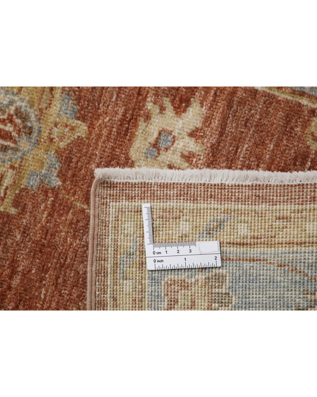 Ziegler 2' 1" X 2' 11" Hand Knotted Wool Rug 2' 1" X 2' 11" (63 X 89) / Lilac / Wool