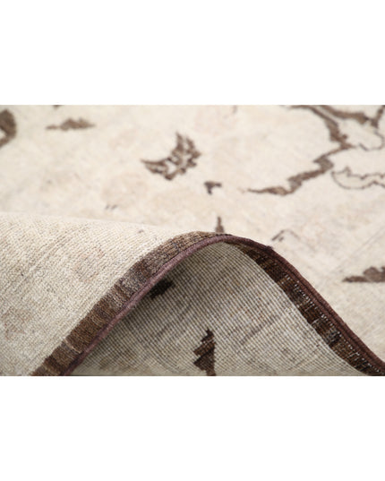 Ziegler 9' 0" X 11' 9" Hand Knotted Wool Rug 9' 0" X 11' 9" (274 X 358) / Brown / Wool