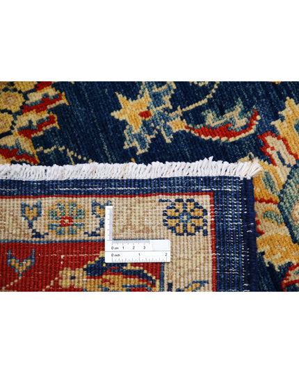 Ziegler 4' 9" X 5' 9" Hand Knotted Wool Rug 4' 9" X 5' 9" (145 X 175) / Blue / Wool