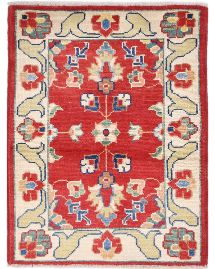 Ziegler 2' 2" X 3' 0" Hand Knotted Wool Rug 2' 2" X 3' 0" (66 X 91) / Red / Wool