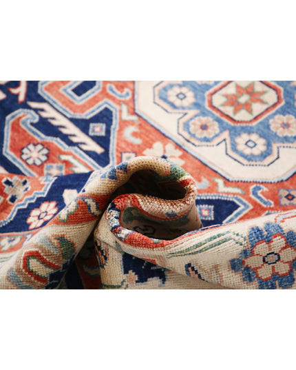 Ziegler 5' 7" X 7' 6" Hand Knotted Wool Rug 5' 7" X 7' 6" (170 X 229) / Blue / Wool