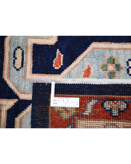 Ziegler 5' 7" X 7' 6" Hand Knotted Wool Rug 5' 7" X 7' 6" (170 X 229) / Blue / Wool