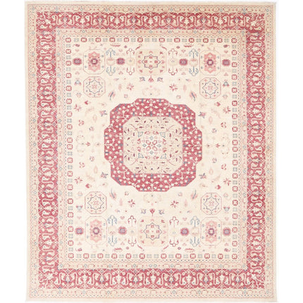 Serenity Hand-Knotted Wool Rug IVA0009166 - Natalia Rugs