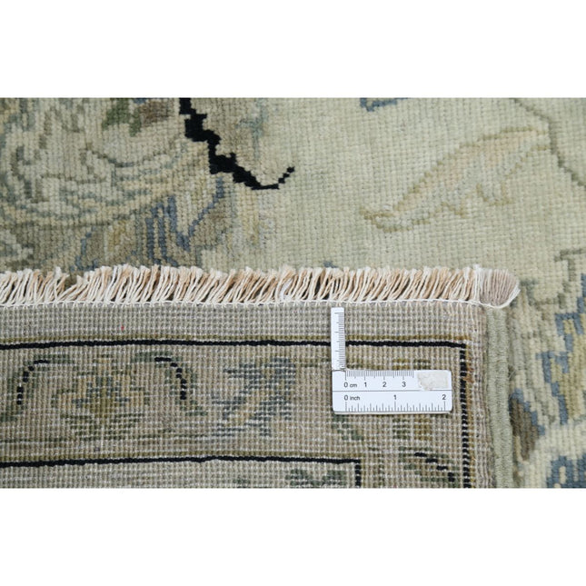 Ziegler 8' 10" X 11' 9" Wool Hand-Knotted Rug 8' 10" X 11' 9" (269 X 358) / Ivory / Ivory